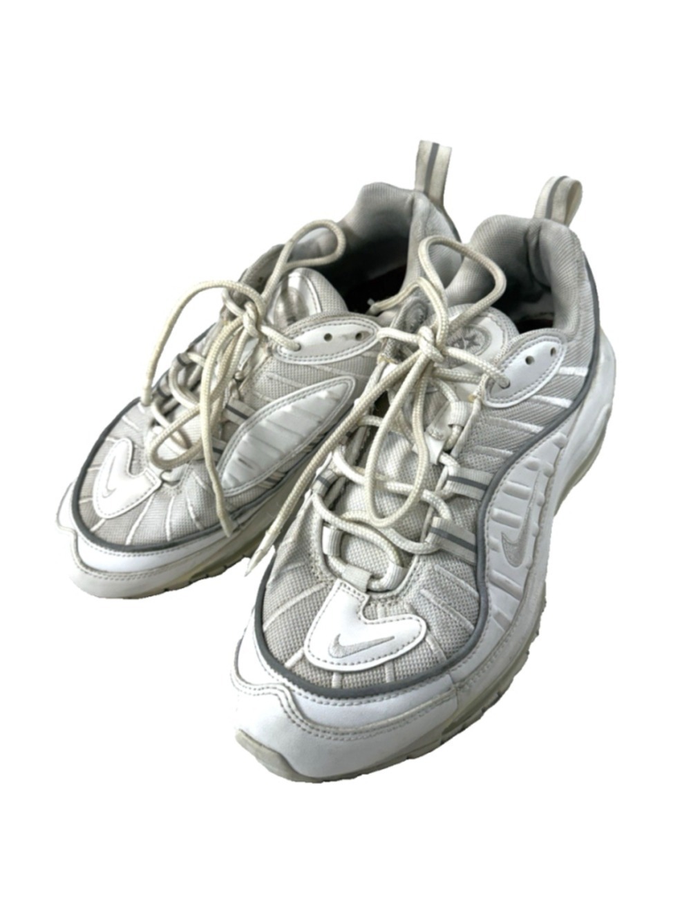 Nike Air Max 98 LX Cut Away White Womens Size 8 EUR 39